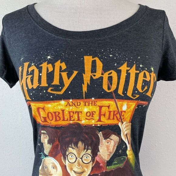NWT Retro Harry Potter Goblet of Fire T-Shirt Size S - Picture 2 of 5